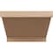 Ekena Millwork 6in. W x 4in. H x 20in. L Burlington Woodgrain TimberThane Rafter Tail, Primed Tan RFTUR06X04X20BURRCPR - alternate 3